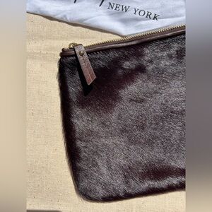 NWT Mink fur clutch GiGi NY new never used